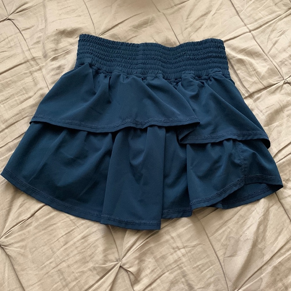 The Bubble Tennis ruffle skirt with shorts underneath